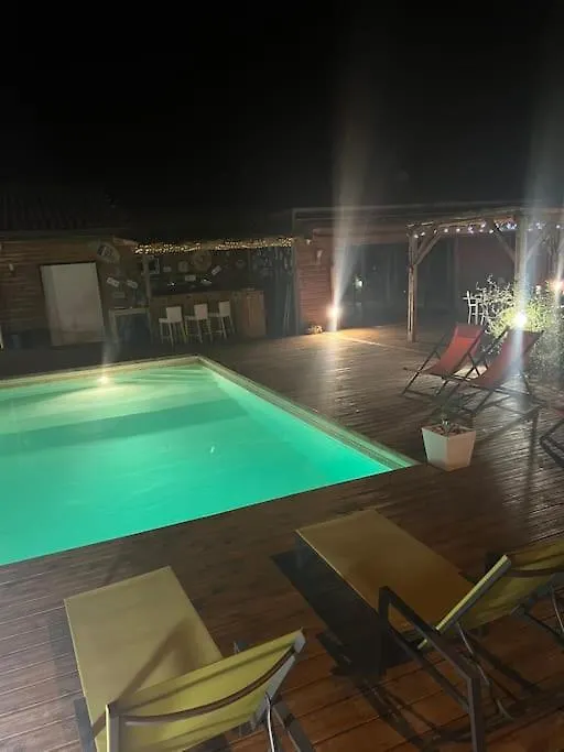 Ma Maison En Bois Avec Jacuzzi Lavelanet